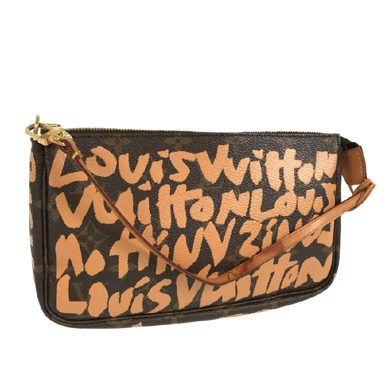 Louis Vuitton handbags with a metal - framed clasp for durabilityLOUIS VUITTON Pouch