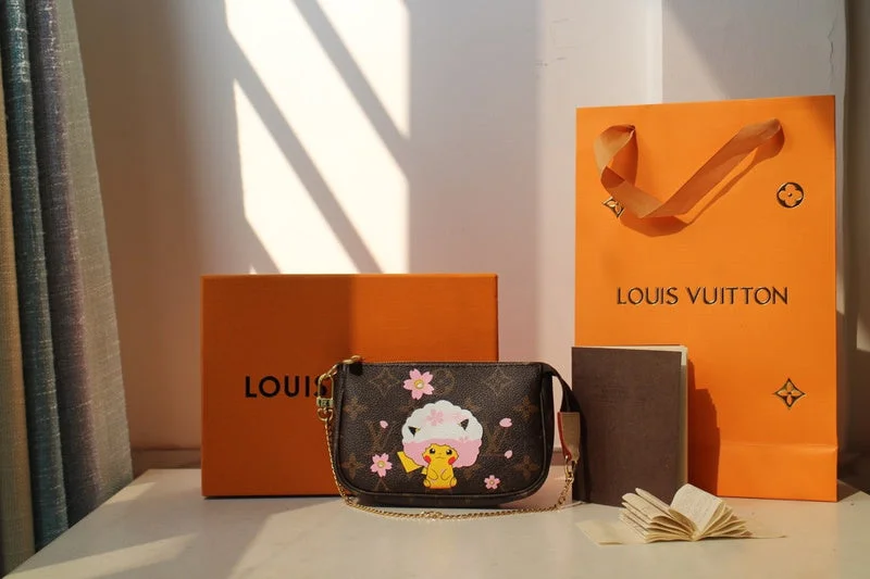 Louis Vuitton handbags with a patent - leather finish for a shiny lookLouis Vuitton Luxury Bags 1823