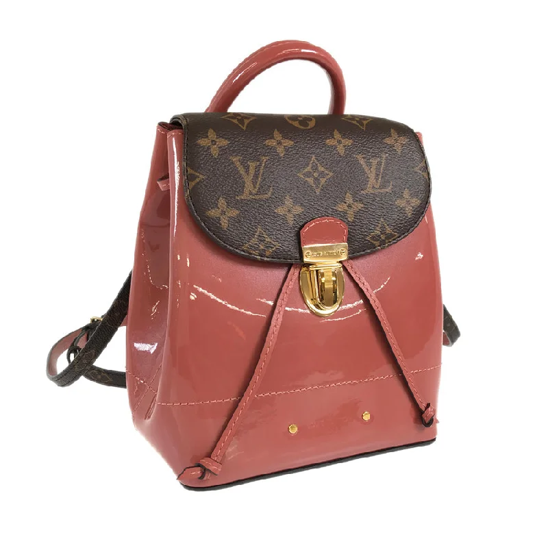 Louis Vuitton Neverfull bags with large capacity for everyday essentialsLOUIS VUITTON Monogram Vernis Hot Springs M53545 Backpack