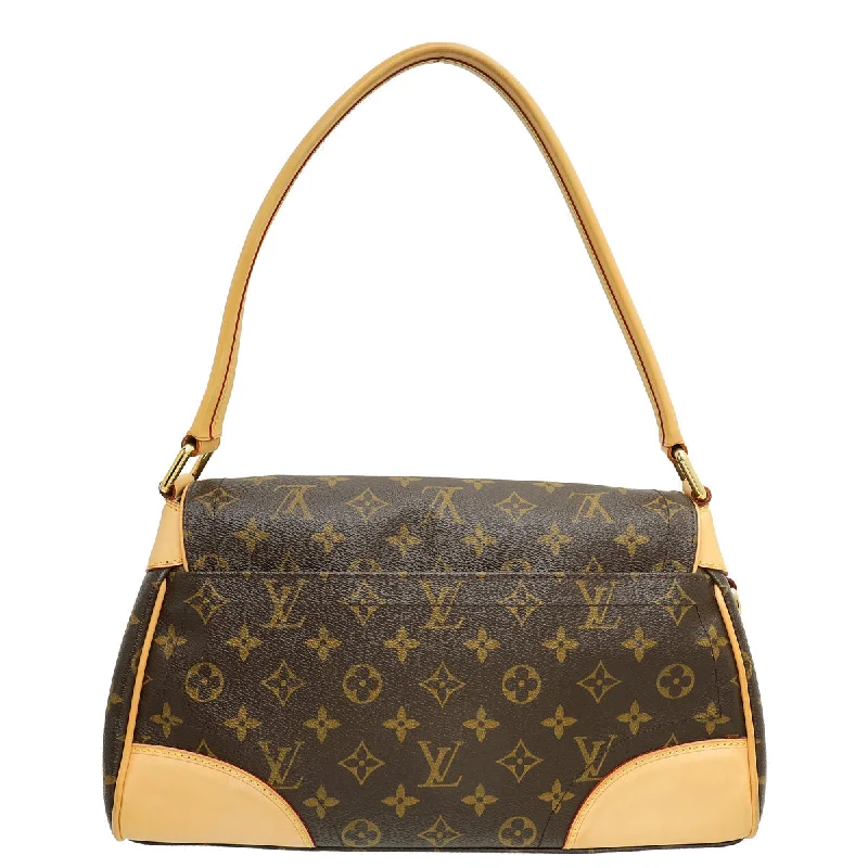 Louis Vuitton handbags with a beaded trim for a touch of glamourLouis Vuitton Brown Monogram Beverly MM Bag