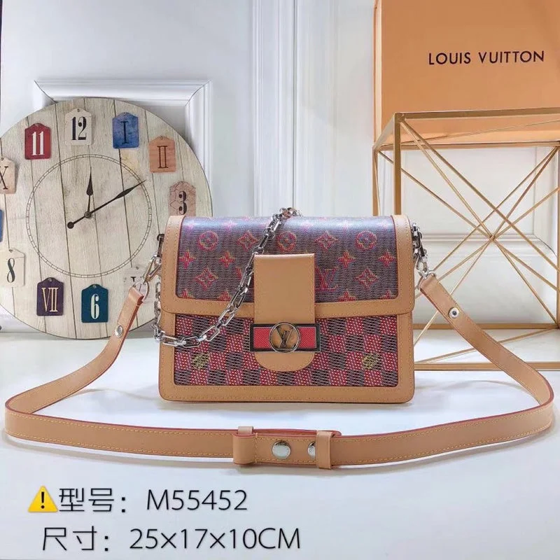 Ladies Louis Vuitton shoulder bags with a wide - width strap for comfortLouis Vuitton Luxury Bags 1903