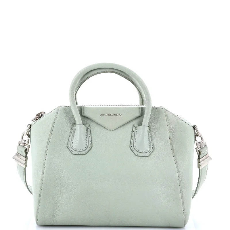 Christian Dior handbags with a removable shoulder strap for versatilityAntigona Bag Leather Small