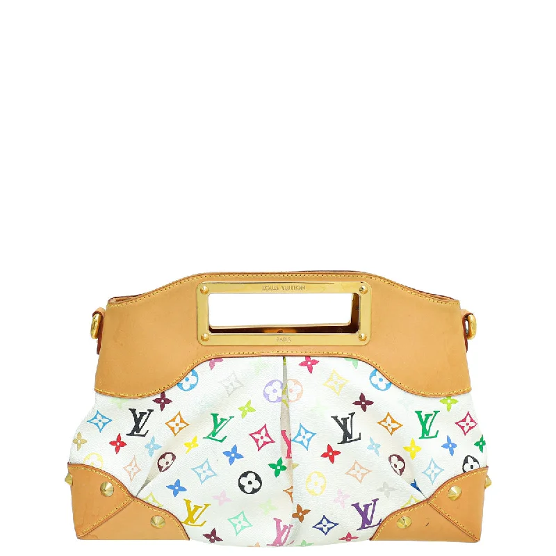 Louis Vuitton backpacks with a hidden back pocket for securityLouis Vuitton Monogram Multicolor Judy Bag