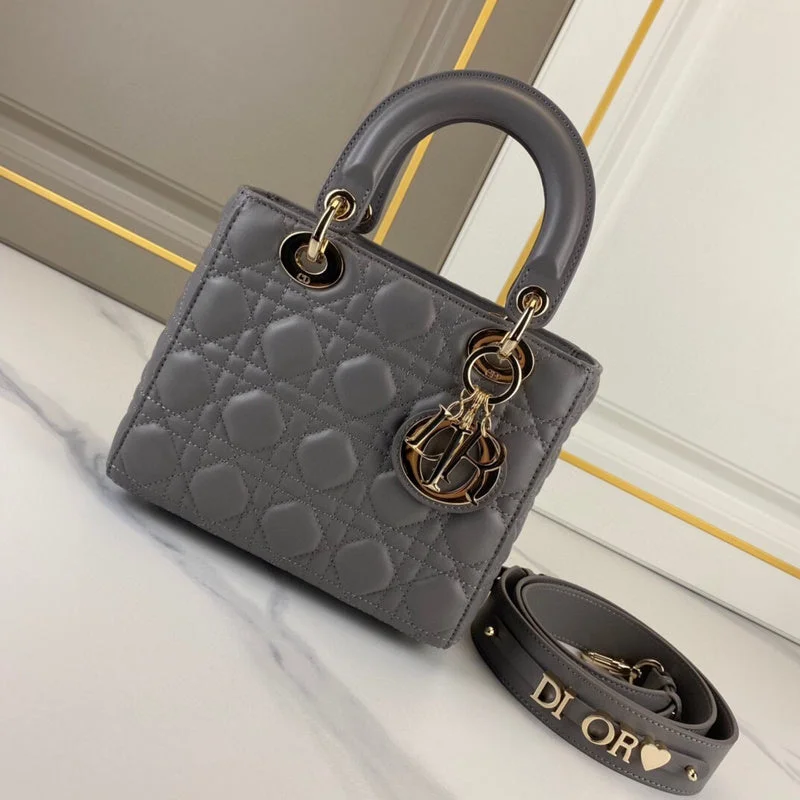 Christian Dior bags with a quilted pattern and gold - toned hardwareWF - Dior Bags - 894