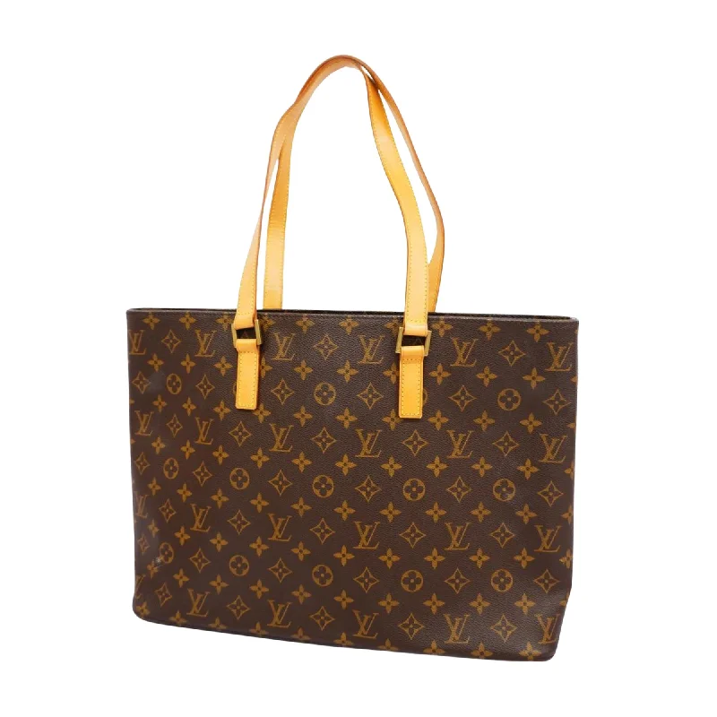 Ladies Louis Vuitton Capucines bags with gold - toned hardwareLOUIS VUITTON Luco Tote