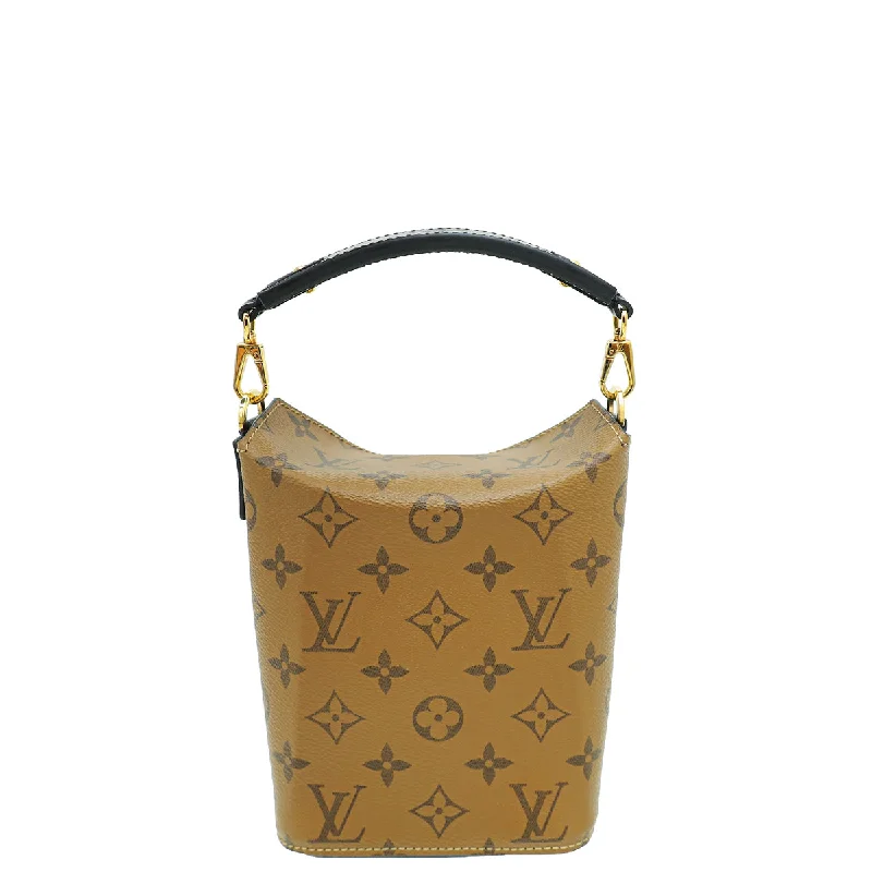 Louis Vuitton crossbody bags with a keychain holder for practicalityLouis Vuitton Bicolor Monogram Reverse Bento Box Small Bag