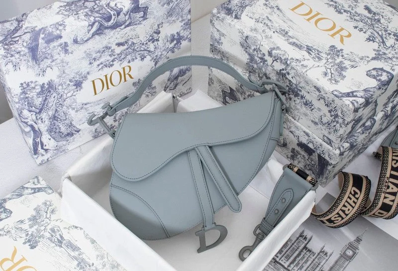 Christian Dior Saddle bags with a patent leather finish for a shiny lookWF - Dior Bags - 947