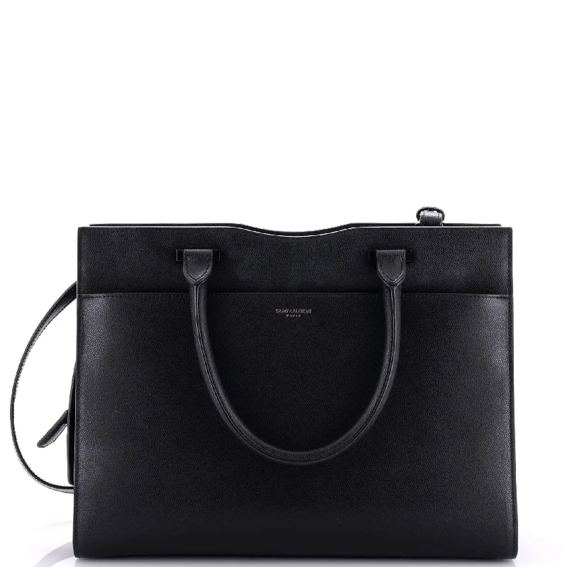 Christian Dior Saddle bags with a studded trim for a bold lookUptown Tote Leather Medium