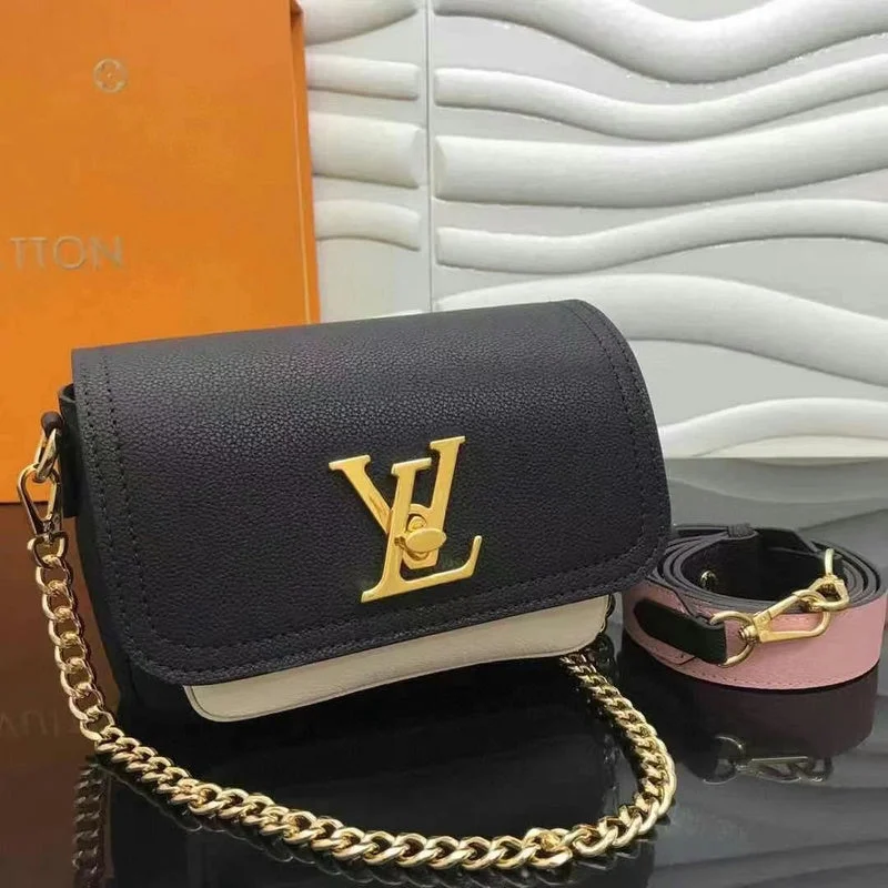 Ladies Louis Vuitton Petite Malle bags in a pastel color for a soft lookLouis Vuitton Luxury Bags 2483