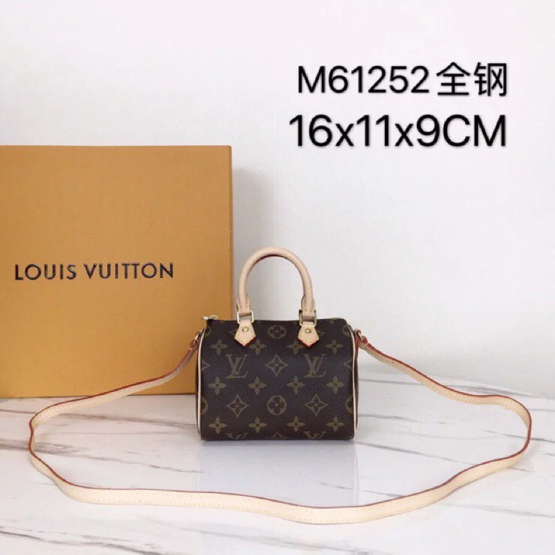 Louis Vuitton Alma bags with a monogram - embossed leather surfaceLouis Vuitton Luxury Bags 1990