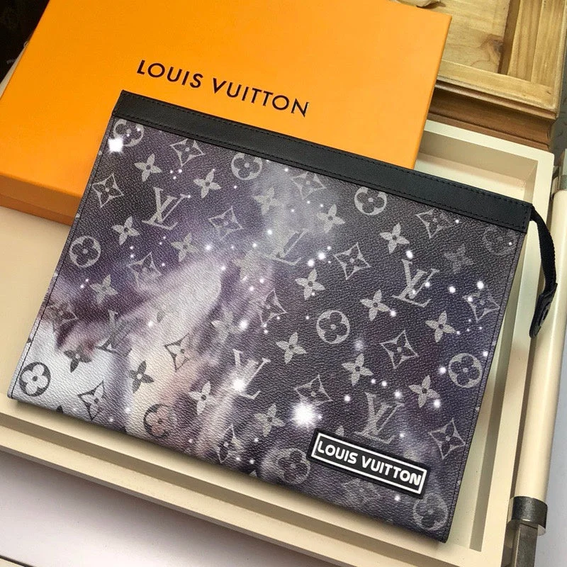 Louis Vuitton handbags with a metal - framed clasp for durabilityLouis Vuitton Luxury Bags 2323