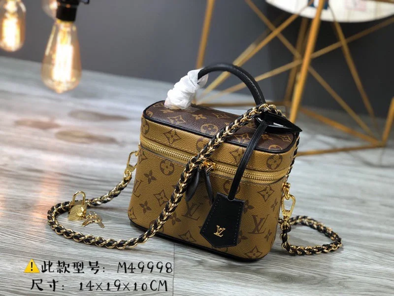 Ladies Louis Vuitton shoulder bags with a tassel decoration for charmLouis Vuitton Luxury Bags 1844