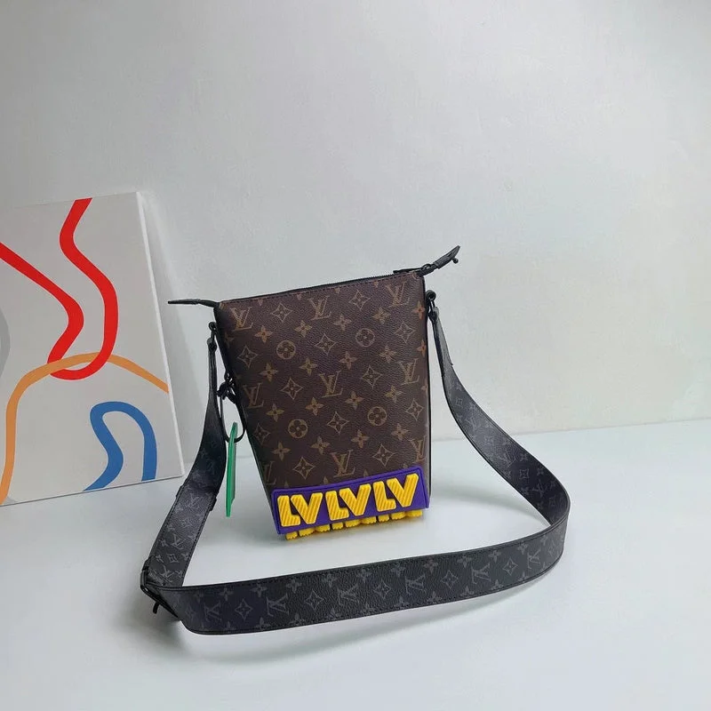 Ladies Louis Vuitton shoulder bags with a wide - width strap for comfortLouis Vuitton Luxury Bags 2486