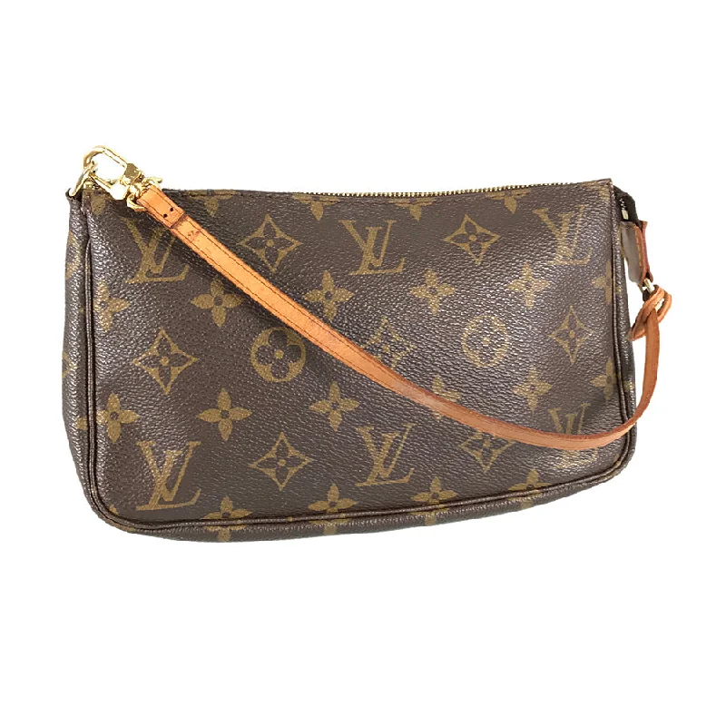 Ladies Louis Vuitton shoulder bags with a tassel decoration for charmLOUIS VUITTON Pouch