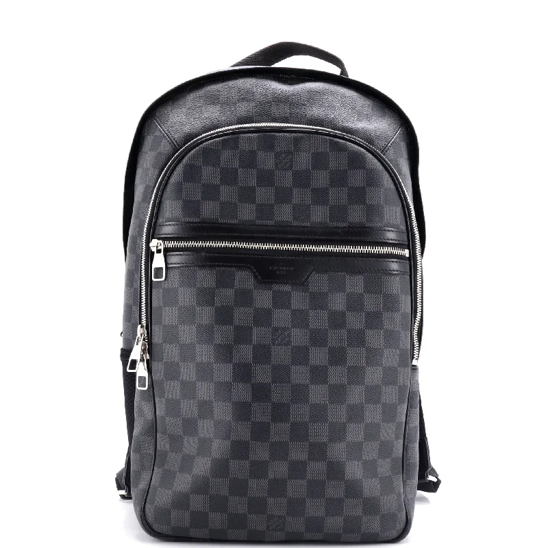 Christian Dior Saddle bags with a studded trim for a bold lookMichael Backpack Damier Graphite