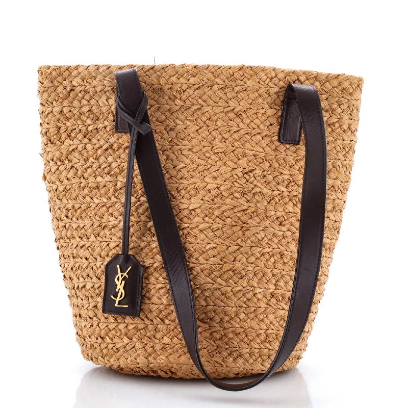 Trendsetting Christian Dior crossbody bags with a colorful strapPanier Basket Shopper Raffia Small