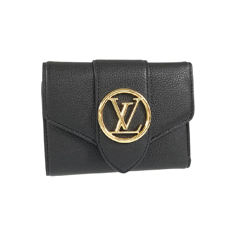 Ladies Louis Vuitton shoulder bags with a wide - width strap for comfortLOUIS VUITTON Tri-fold wallet