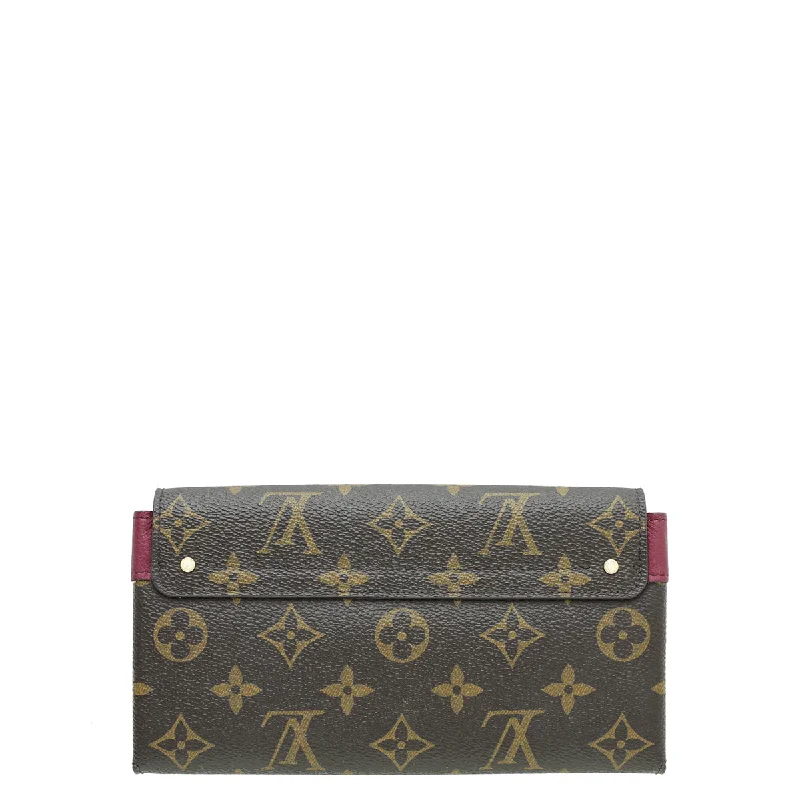 Louis Vuitton bags with a zip - around closure for enhanced securityLouis Vuitton Monogram Bordeaux Elysee Wallet