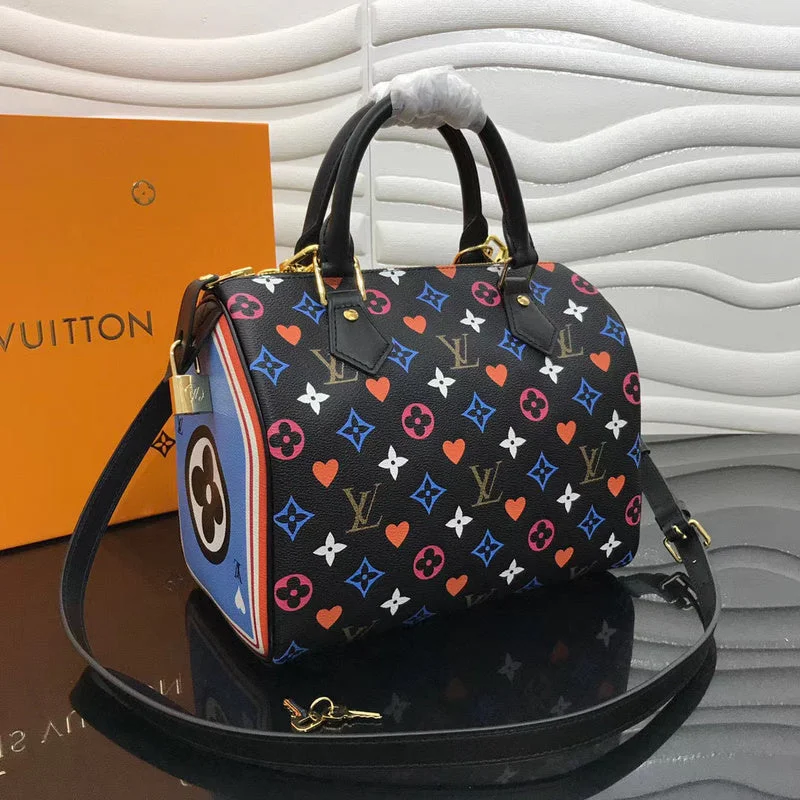 Louis Vuitton bags with a snap - button closure and a decorative charm for styleLouis Vuitton Luxury Bags 2495