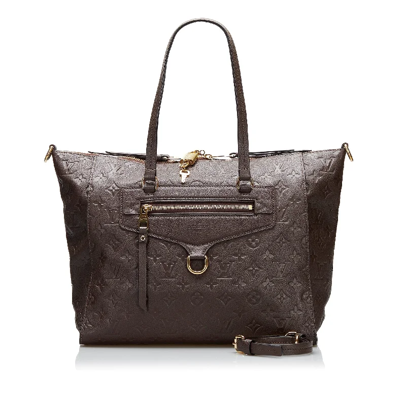 Louis Vuitton Twist bags with the iconic LV - turnlock closureLouis Vuitton Lumineuse PM Brown Monogram Empreinte