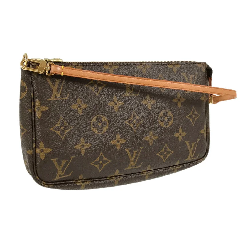 Louis Vuitton handbags with a back - zip pocket for storing valuablesLOUIS VUITTON Pouch