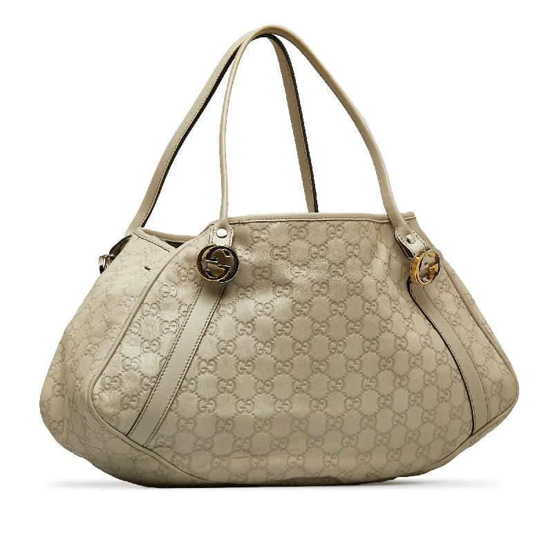 Women Gucci crossbody bags with a woven leather strapGucci Guccissima Twins Shoulder Bag (MezGpk)