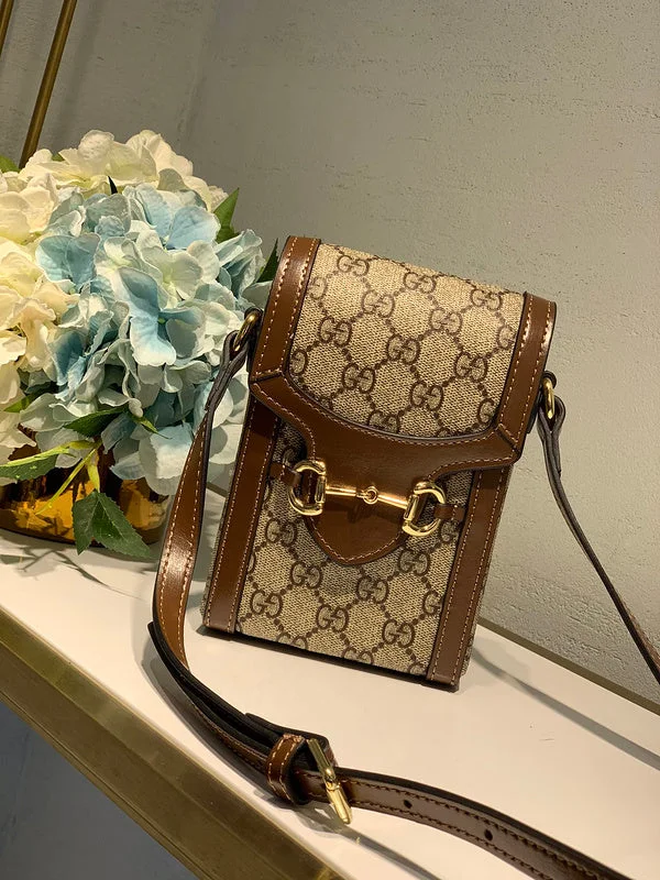 Women Gucci crossbody bags with a woven leather strapGucci  Luxury -  Bags - 453