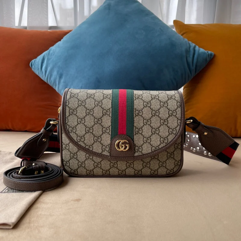 Ladies Gucci shoulder bags with a magnetic - closure flapGucci  Luxury -  Bags - 356