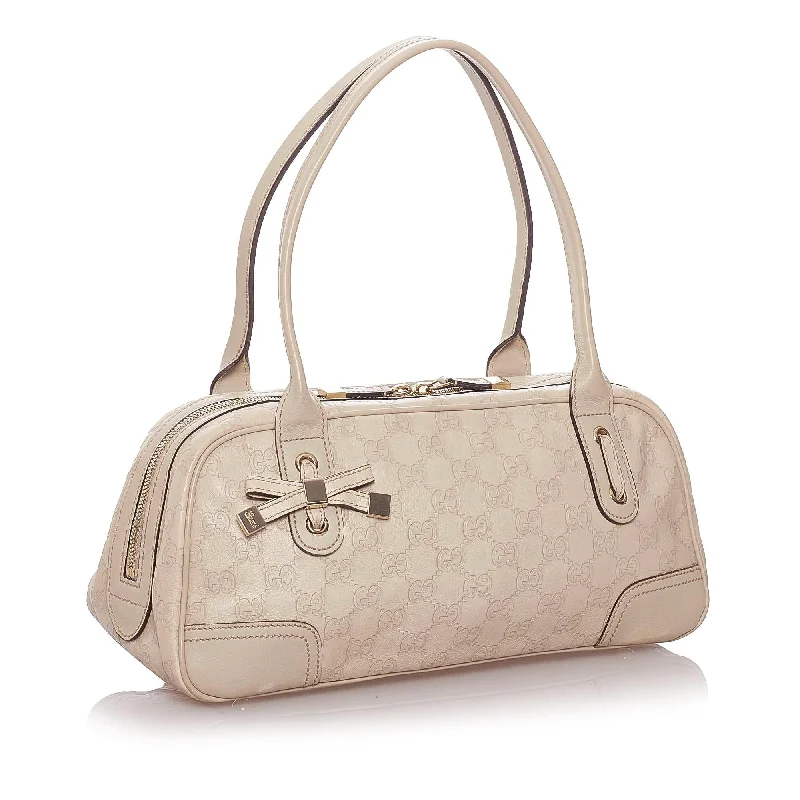 Women Gucci Sylvie bags with a crystal - embellished web stripeGucci Guccissima Princy Shoulder Bag (29084)