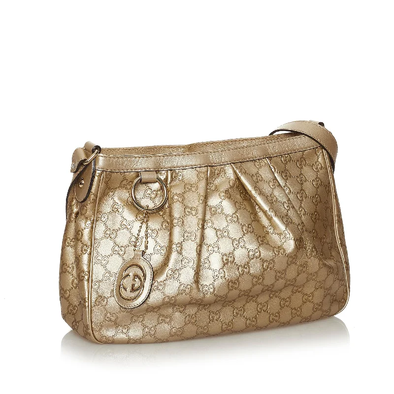 Gucci backpacks for women with a hidden back pocketGucci Guccissima Sukey Crossbody Bag (28351)