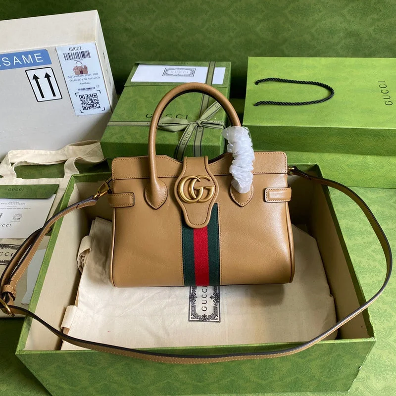 Women Gucci bags with a front - zip pocket for small itemsBC - Gucci Bags - 4108