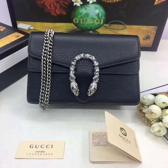 Women Gucci bags with a zip - around closure for securityWF - Gucci Bags - 587