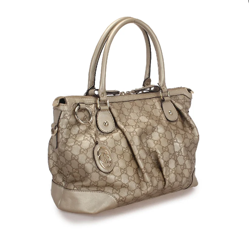 Gucci Marmont bags for women with a snakeskin - effect panelGucci Guccissima Sukey Leather Satchel (22760)