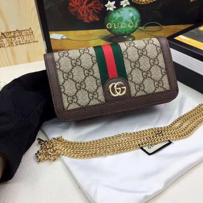 Gucci tote bags for women with a printed Gucci logoWF - Gucci Bags - 596