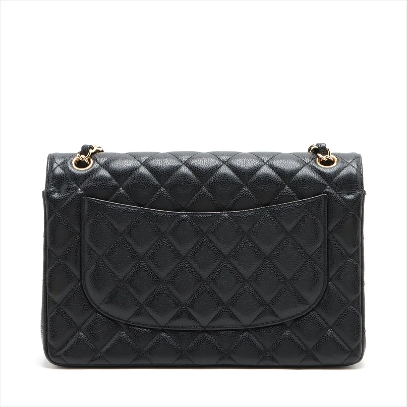 Chanel Medium Tote Bag for Office LadiesCHANEL DECAMATRASSE 30  Caviar S Double Flap Double Chain Bag Black G  15th A58600