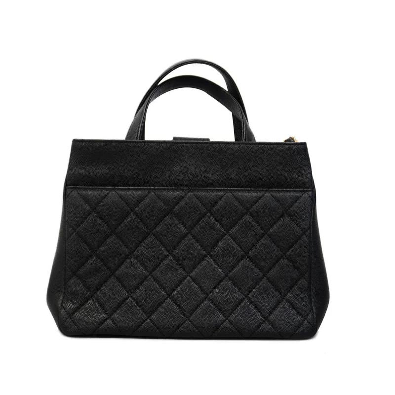 Chanel Classic Flap Bag for Evening PartyChanel handbag, Matelasse, chain shoulder, caviar skin, black, champagne, ladies