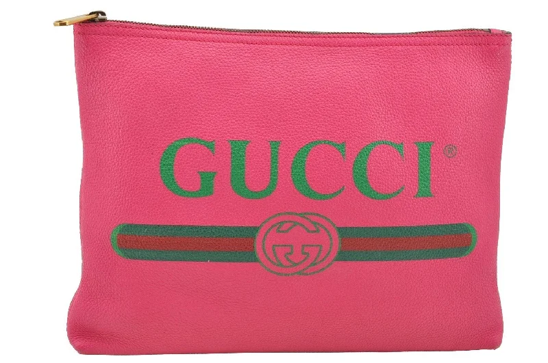 Gucci Dionysus bags for women with tiger - head claspsAuthentic GUCCI Portfolio Clutch Hand Bag Purse Leather 500981 Pink 2734I